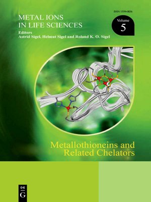 cover image of Metallothioneins and Related Chelators
